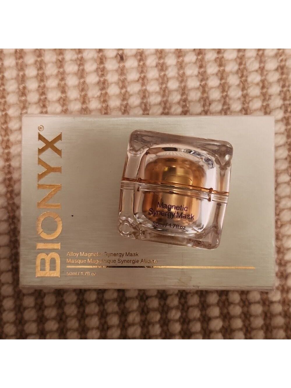 Women's BIONYX Magnetic Synergy Mask One Size Gold Clear